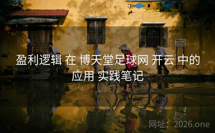 盈利逻辑 在 博天堂足球网 开云 中的应用 实践笔记