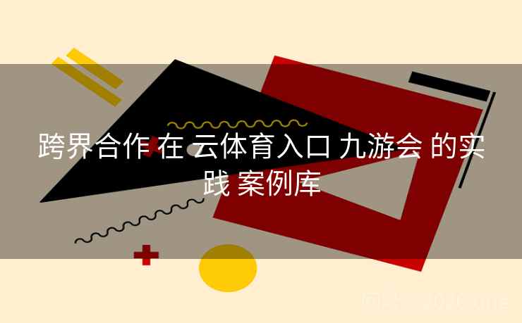 跨界合作 在 云体育入口 九游会 的实践 案例库